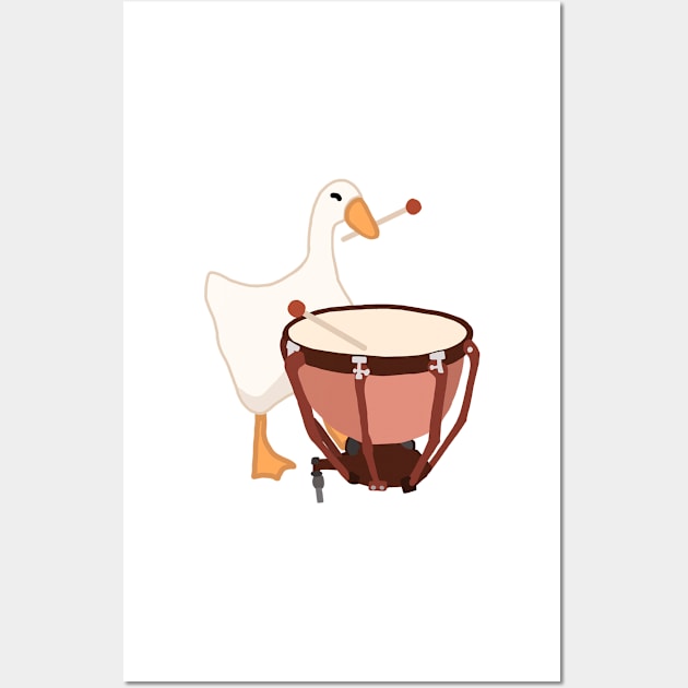 Timpani Goose Wall Art by Artstuffs121